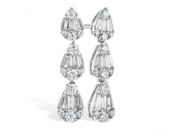 Diamond Earrings by Allison Kaufman